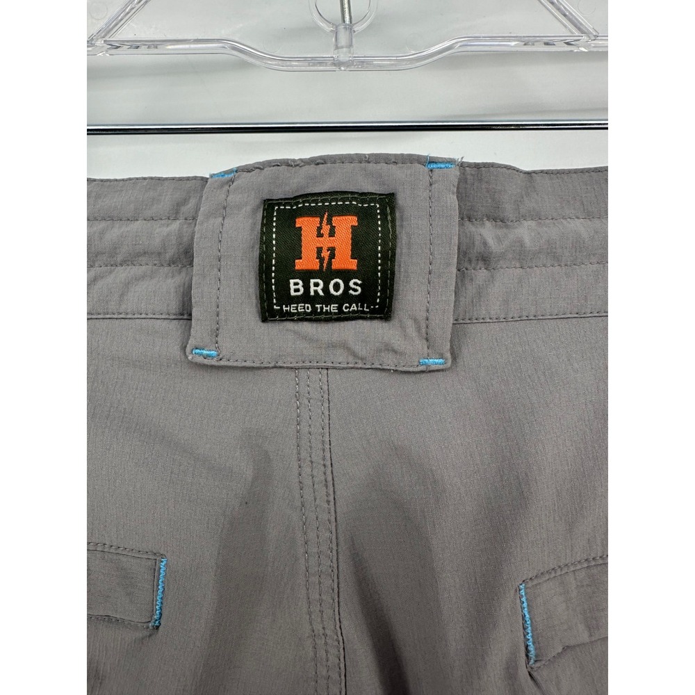 Howler Brothers Shoalwater Tech Pants Mens 35x32 Grey Stretch Fishing Hiking - Picture 5 of 7